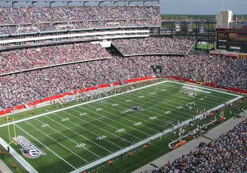 Gillette Stadium packed with fans