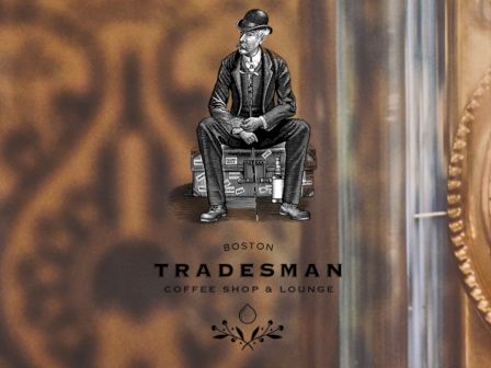 Tradesman Coffee Shop Logo